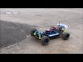 tamiya df 02 brushless run jump break heavily upgraded rising storm on tarmac