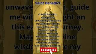 Prayer to Saint Benedict