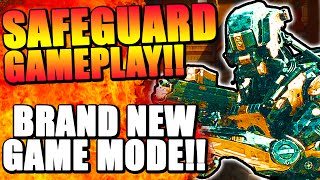 ALL NEW SAFEGUARD GAMEPLAY! - Black Ops 3 "NEW GAME MODE" Escort The Robot | Chaos