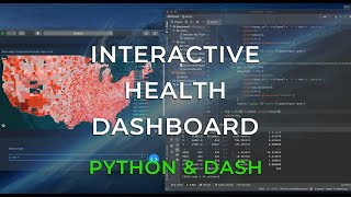 COVID-19 & Heart Disease Interactive Dashboard with Python and Dash