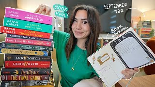 THE ULTIMATE BOOK VIDEO | book shopping, September tbr, haul, & reading journal