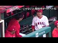 bbのパルド君に優しく接する【大谷翔平選手】ベンチでも会話を交わす二人 shohei ohtani u0026 bb pardo at dugout talk