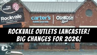 Lancaster County Rockvale Outlets! 2026 Expansion Plans!
