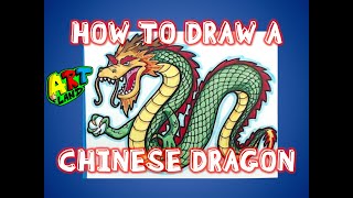 How to Draw a CHINESE DRAGON