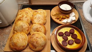 Pitalka per Iftar,shum te shishme dhe te buta pambuk, 👌😋Kosovo Fladenbrot 👌😋