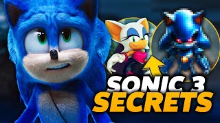 Les PERSONNAGES SECRETS de SONIC 3 ! (Théorie) 👀