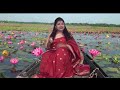 লাল নীল সাদা রঙের শাপলা red blue white water lily