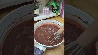 Resep dan Cara Buat Cemilan Puding Brownies #fyp #videoshort #masaksimple