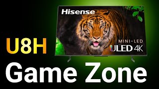 New Hisense U8H Feature "Game Zone" Explained