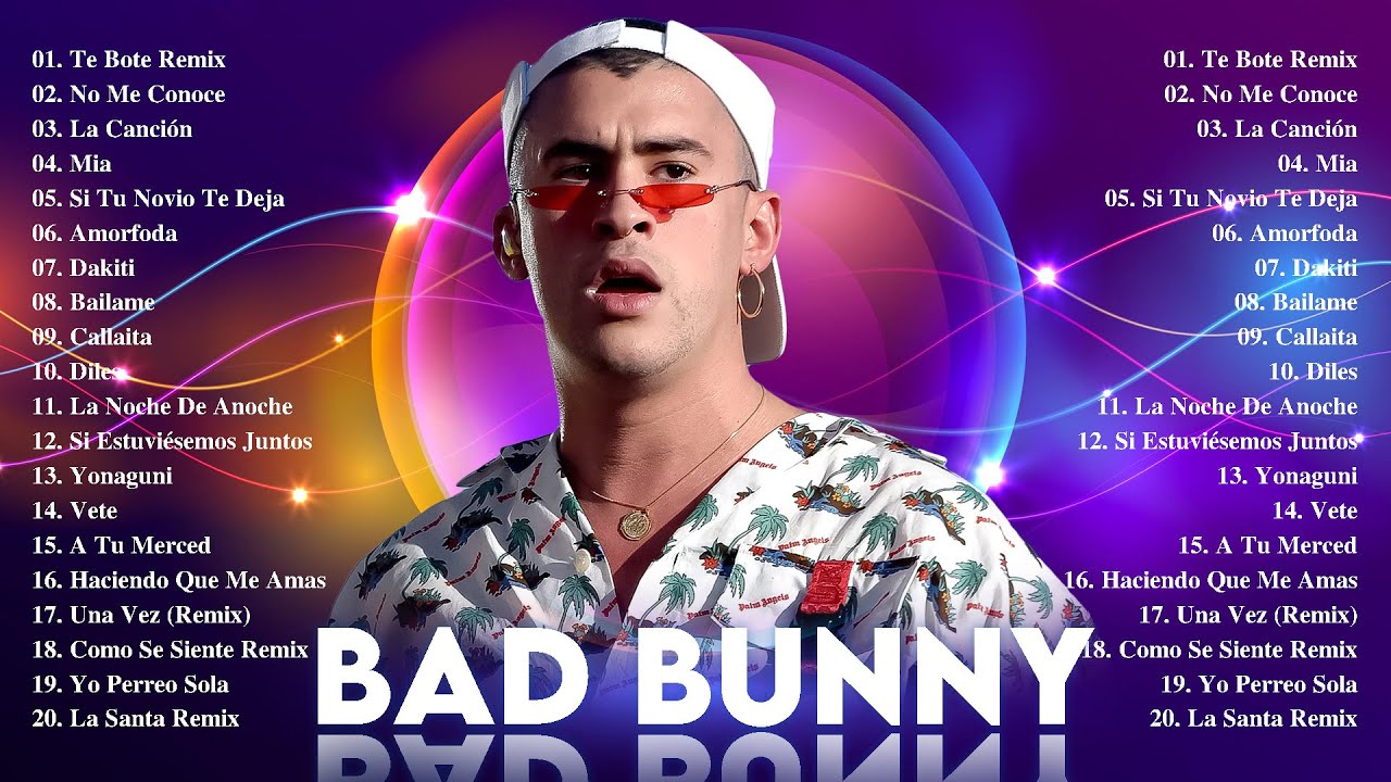 Bad Bunny Top Playlist 2022 - Bad Bunny Exitos - Bad Bunny Mix 2022 ...