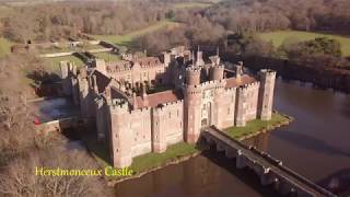 16 Uk Tourist Attractions - Castles, Abbeys & Ruins - Drone Footage