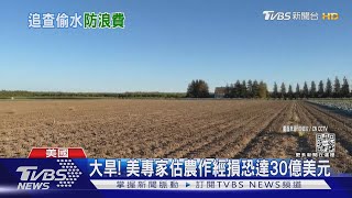 乾旱嚴重! 加州防住戶偷用水 編列「水警察」全面監控｜TVBS新聞