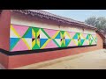 santali wall penting design bhit potaw design 2024 traditional bhit potaw ramsai art creation