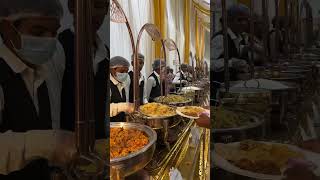 Richest wedding in Hyderabad | Live Non-Veg Starters Counter | Street food Hyderabad #food #foodie