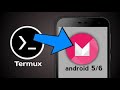 How to install Termux in android 5/6 Full step by step 100%