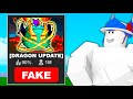 Blox Fruits Developer FAKES Dragon Update, Instantly regrets it...