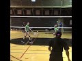 Volleyball Pass Drills Working The Deep Serve To Zone One