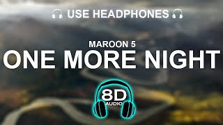 Maroon 5 - One More Night 8D SONG | BASS BOOSTED
