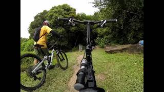 Dahon jetstream at Ketam mountain bike park Pulau Ubin Singapore