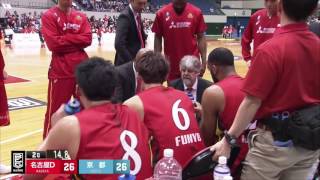 名古屋ダイヤモンドドルフィンズvs京都ハンナリーズ｜B.LEAGUE第29節GAME2Highlights｜04.23.2017 プロバスケ (Bリーグ)