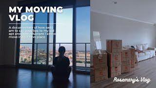 Rosemary's Moving Vlog | 留学生搬家Vlog | 天台BBQ | 累成狗 | Life as an international student