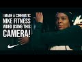 Shot My First Cinematic |NIKE STYLE| Fitness Commercial | using the Sony ZV-E1 w/ FE 35mm F/1.8 Lens