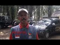 mengantarkan amanah sembako om ok di desa parit bindu kec.selesai.