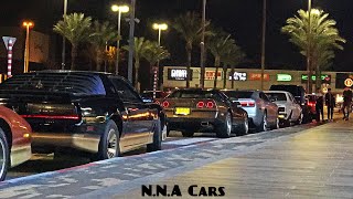 Meeting of American Cars at night 2019-מפגש רכבים מועדון האמריקאיות