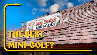 The BEST mini golf in Gatlinburg?  Ripley's Davy Crockett Mini Golf