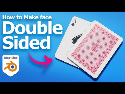 Blender Double Sided Material