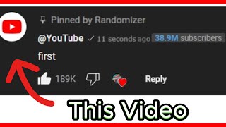 If @YOUTUBE Comments this Video, I will............