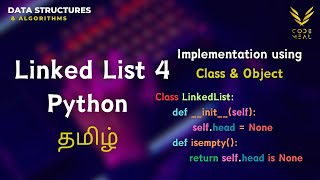 Linked List IV - Python - Data Structures & Algorithms - Tamil