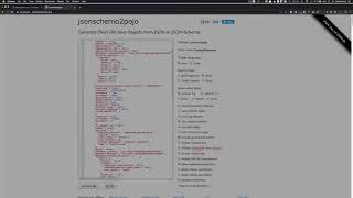 Generating Plain Old Java Objects from JSON