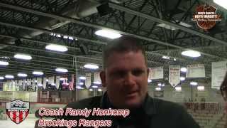 Coach Randy Honkomp of Brookings Rangers