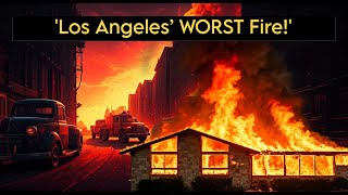 🔥 The Mystery of Los Angeles’s Worst Fire! 🚨😨