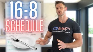 Intermittent Fasting Schedule Example - WHEN to Eat for 16:8