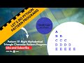 How To Create Right Alphabetical Triangle Character Pattern Program (Python Program)