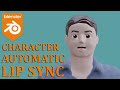 CHARACTER AUTOMATIC LIP SYNC (  RHUBARB ADDON, BLENDER 2.9 )