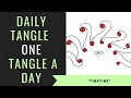 Daily Tangle -  TingTing  |How to draw...|