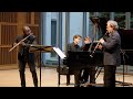 SHOSTAKOVICH: Four Waltzes for Flute, Clarinet, and Piano - ChamberFest Cleveland (2017)