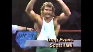 Samoan SWAT Team vs Scott Hall \u0026 Greg Evans