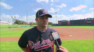 Dan Uggla Interview From Atlanta Braves Spring Training 2011