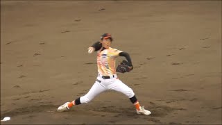 磯崎由加里 投手　埼玉アストライア　県営大宮球場　2018/08/11　女子プロ野球　現エイジェック女子硬式野球部