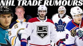Huge NHL Trade Rumours Update - Eichel,Tarasenko, Meier, Strome, Kuemper to Leafs? Danault to Kings?