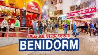 BENIDORM OLD TOWN on Friday nights is incredible!