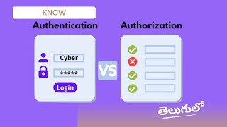 Authentication vs Authorization: What's the Difference? in Telugu