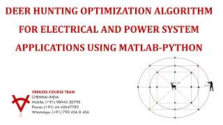 DEER HUNTING OPTIMIZATION ALGORITHM FOR ELECTRICAL AND POWER SYSTEM APPLICATIONS USING MATLAB PYTHON