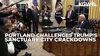 Portland joins lawsuit challenging Trump crackdown on sanctuary cities