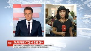 Майже 100% електронних протоколів порахували у ЦВК