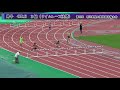 第81回石川県陸上競技選手権大会　男子400ｍh３組（タイムレース決勝） 2020 07 24